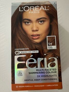 L’Oréal Paris Feria Permanent Hair Color - Spiced Copper (54)